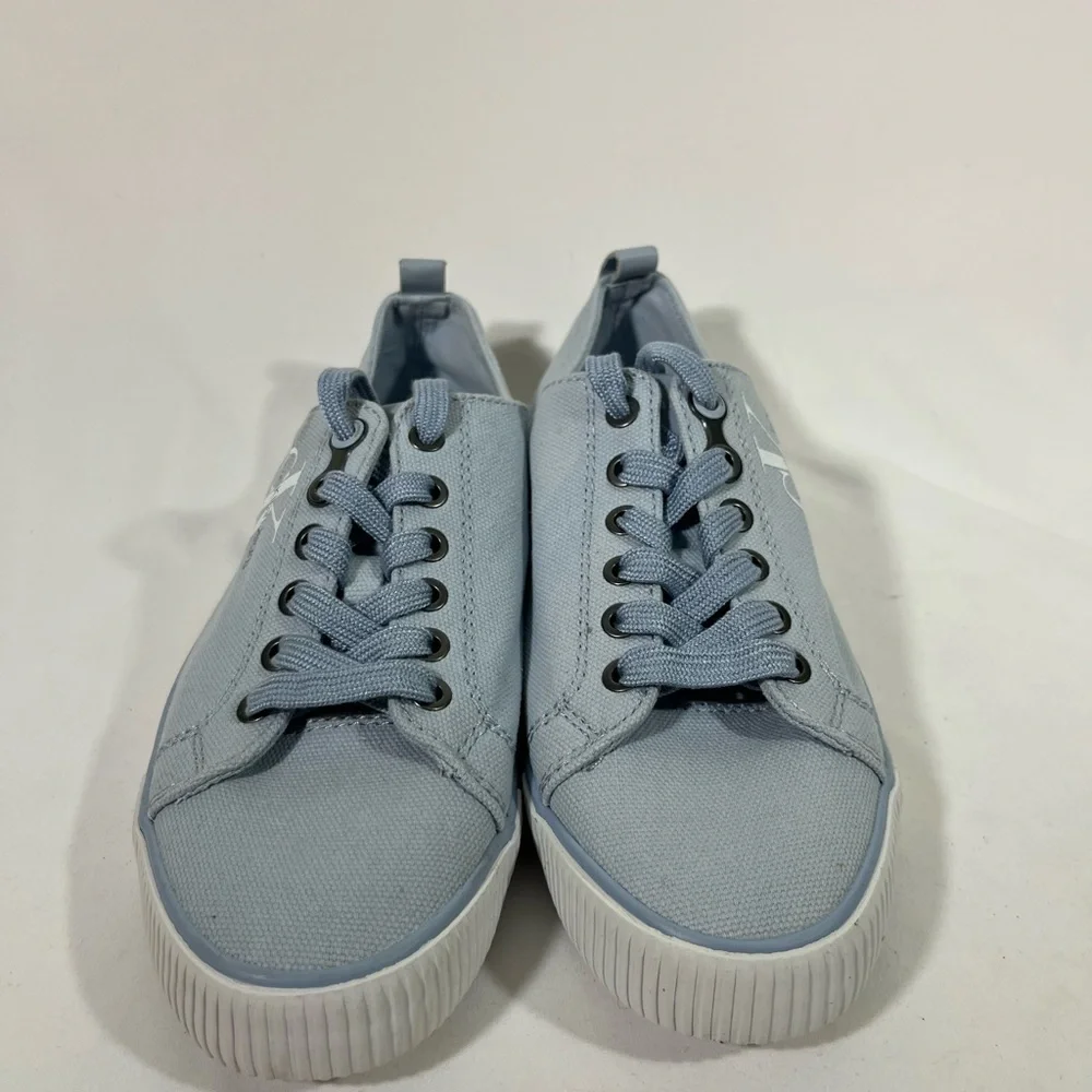 Calvin Klein‎ Jeans DORA Canvas Sneakers Womens Sz 9 BABY BLUE NEW